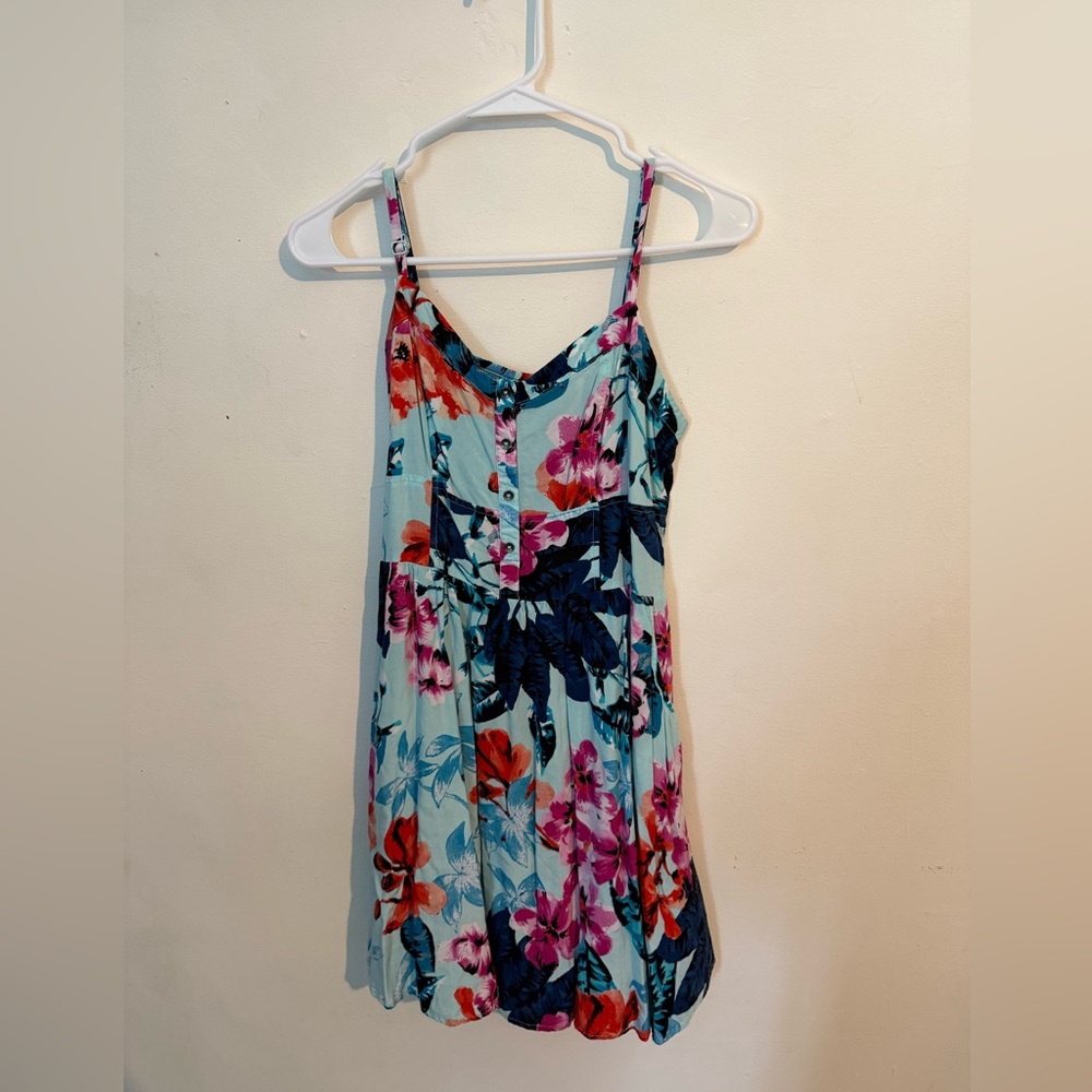 Express Multicolor Floral Dress